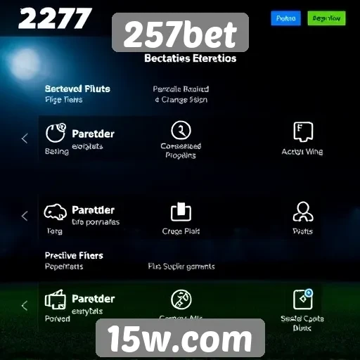 Recursos e funcionalidades do site 257bet